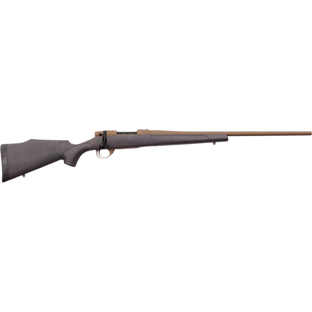 Weatherby Vanguard Weatherguard Bronze Rifle 7mm Rem. 26 In. Grey And Burnt Bronze Threaded Rh