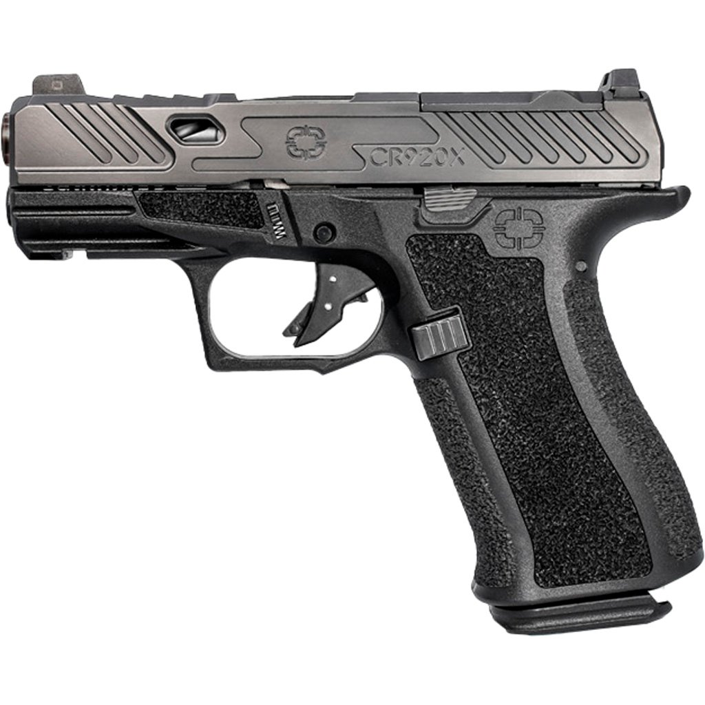 Shadow Systems Cr920x Pistol 9mm 3.41 In. Black 15 Rd.