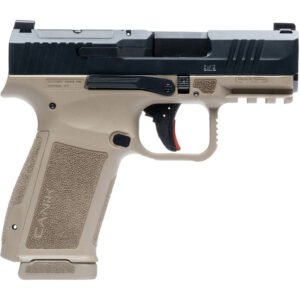 Canik Mete Mc9 L Pistol  9mm 3.18 In . Black Slide - Fde Frame 17 Rd.