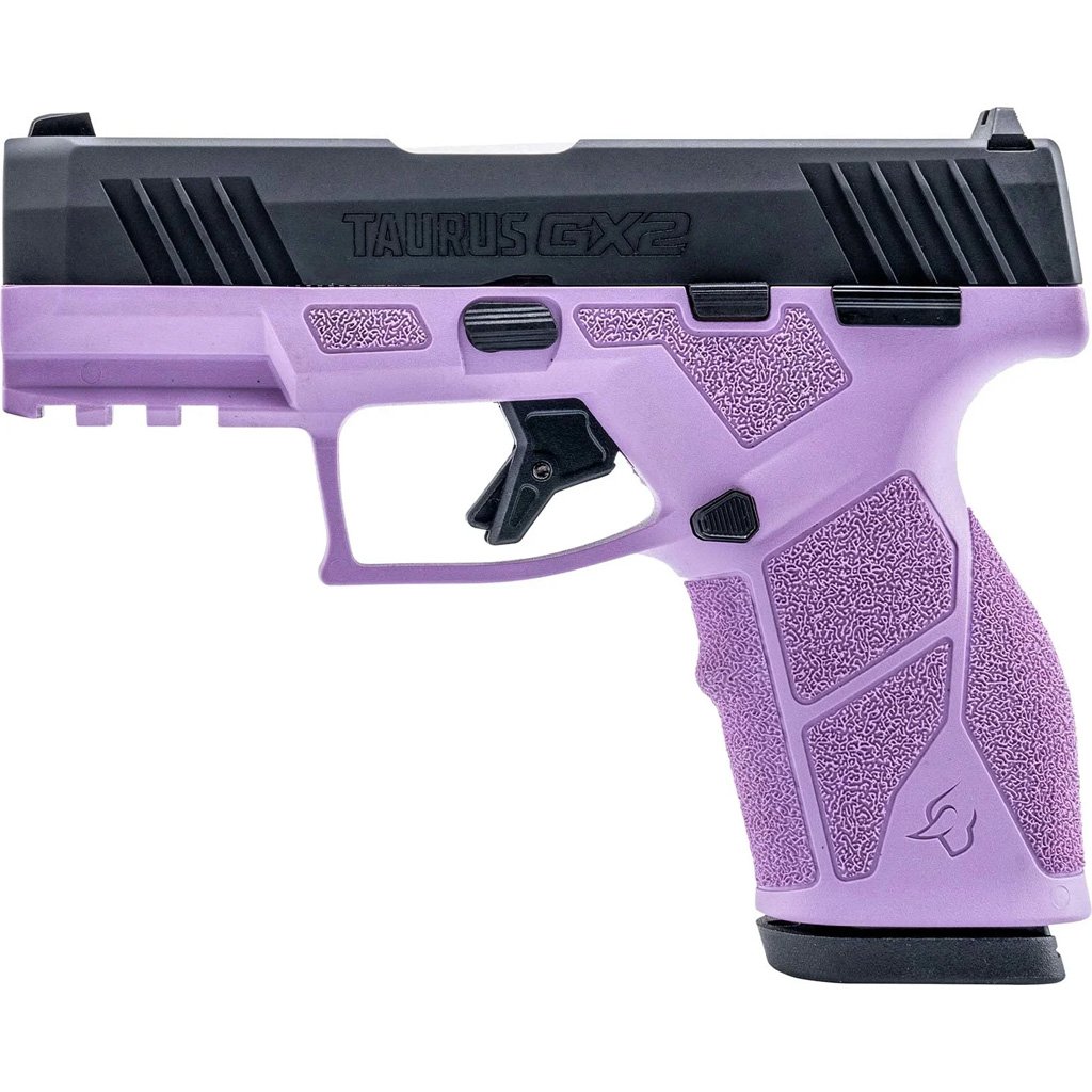 Taurus Gx2 Pistol 9mm 3.38 In. Light Purple Frame-black Slide 13 Rd. - Image 2