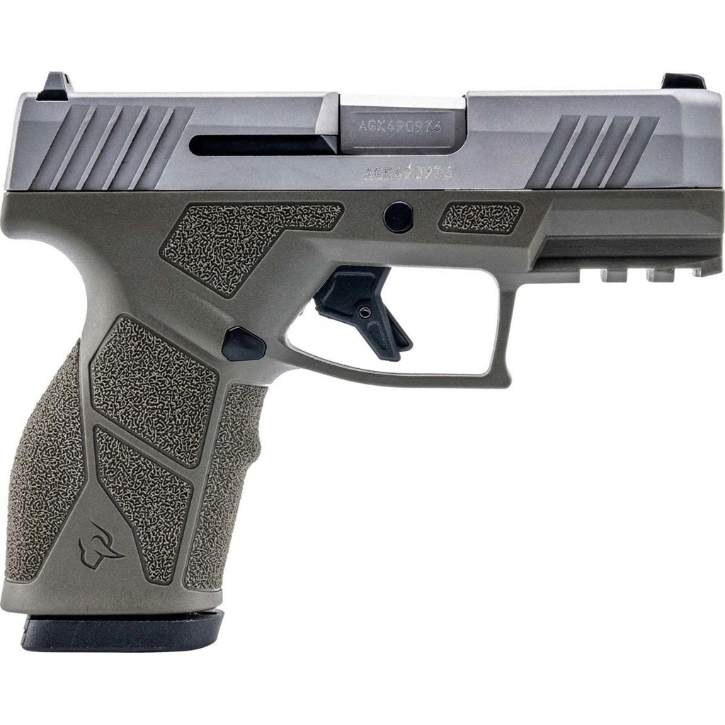 Taurus Gx2 Pistol 9mm 3.38 In. Od Green Frame-ss Slide 13 Rd.