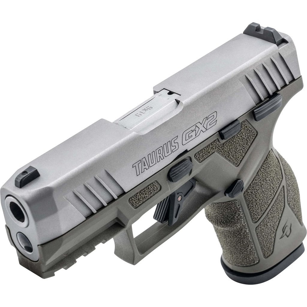 Taurus Gx2 Pistol 9mm 3.38 In. Od Green Frame-ss Slide 13 Rd. - Image 2