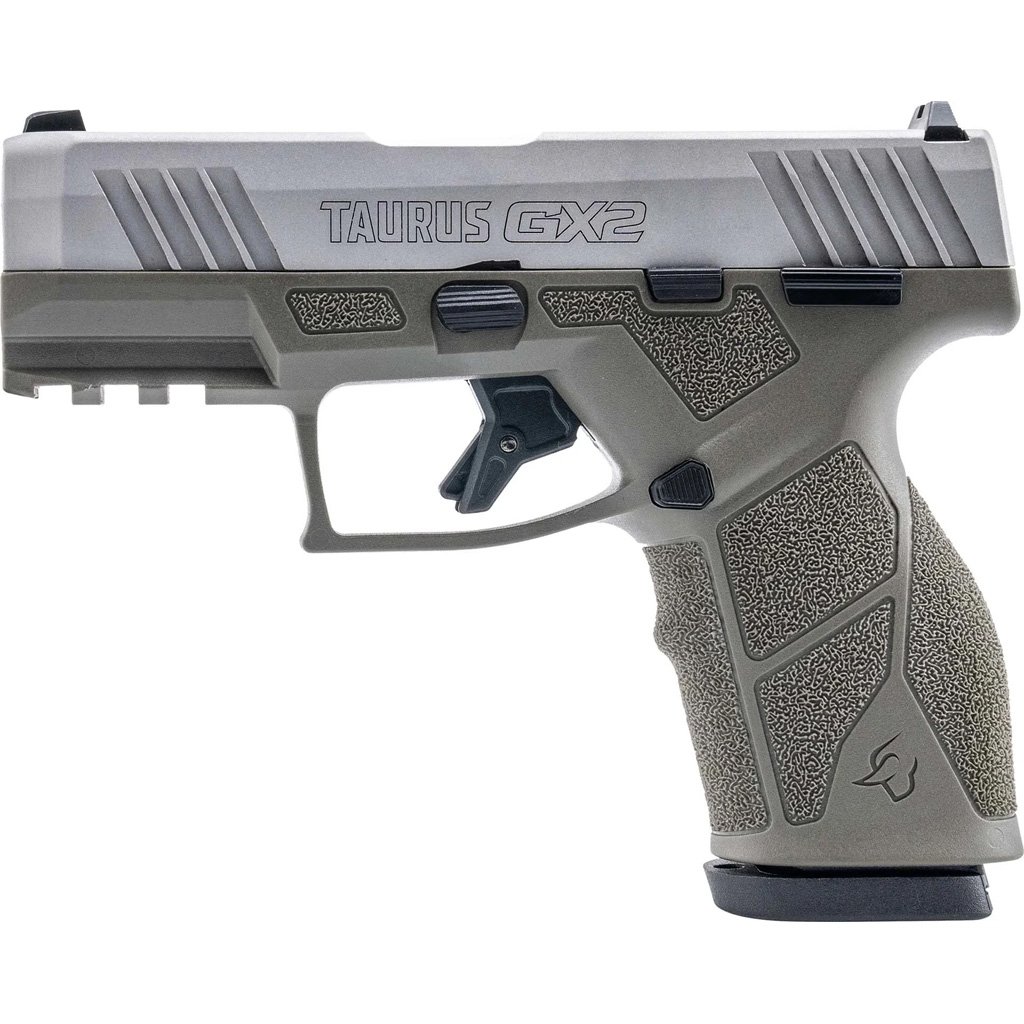 Taurus Gx2 Pistol 9mm 3.38 In. Od Green Frame-ss Slide 13 Rd. - Image 3