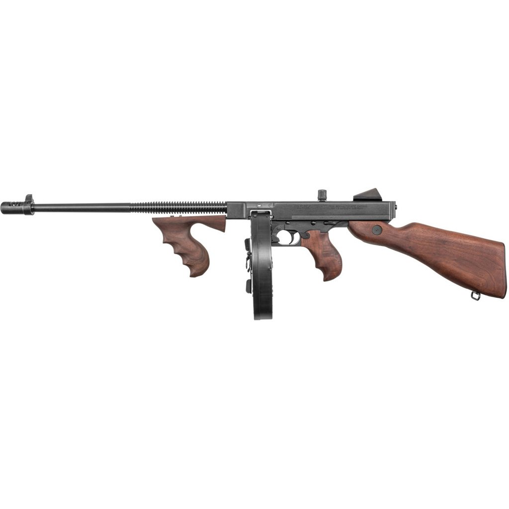 Auto-ordnance 1927a-1c Lightweight Deluxe Rifle 45 Acp 16.5 In. Walnut 100 Rd. Drum