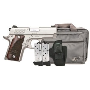 Kimber Micro 9 Rtc Bundle 9mm 3.15 Stainless W-holster And 2 Tac-mags 7rd