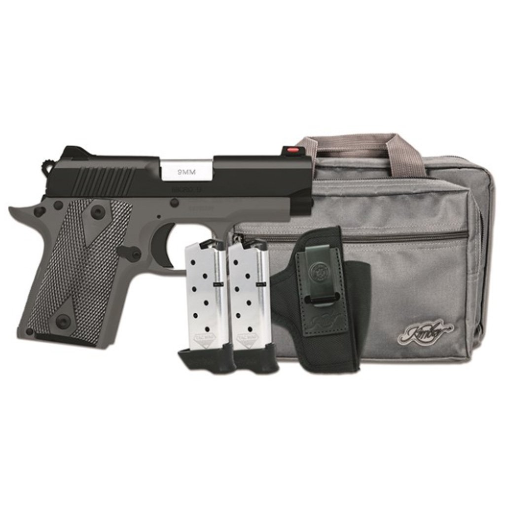 Kimber Micro 9 Rtc Bundle 9mm 3.15 Shadow Ghost W-holster And 2 Tac-mags 7rd