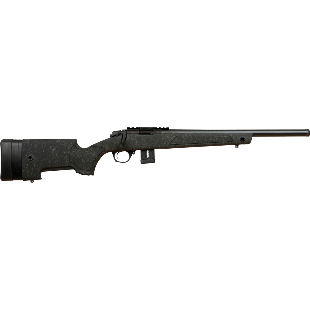 Bergara Bmr-x Competition Rifle 22 Wmr Green-black 18 In. Steel Barrel