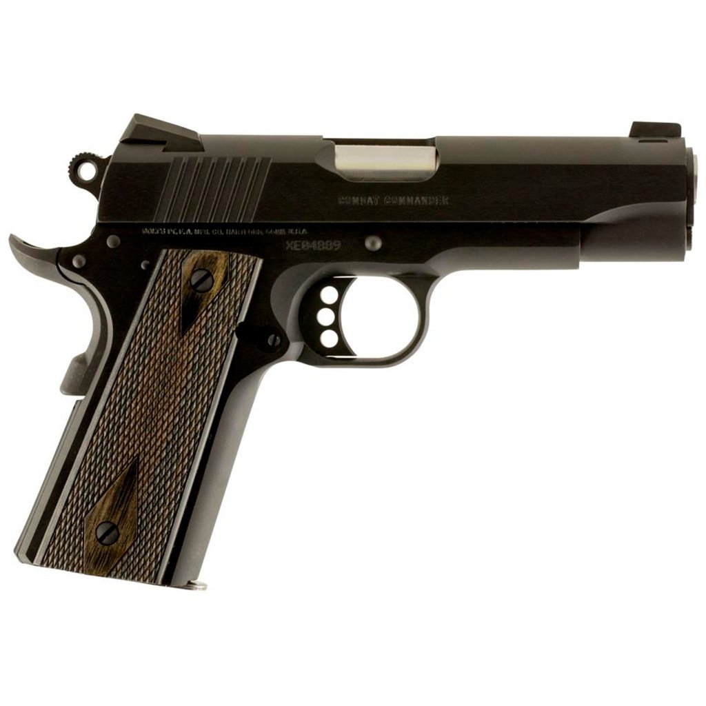 Colt 1911 Combat Commander Pistol 9mm 4.25 In. Blued 9 Rd.
