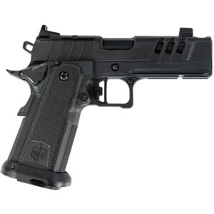Mac 9 Ds Comp Pistol 9mm 4.25 Black Comp Aos Optic Cut 17 Rd.