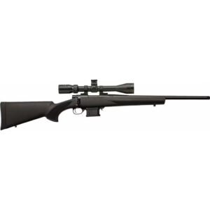Howa M1500 Hogue Gamepro 2 Rifle 22 Arc 22 In. Hti Stock Black Scope Package