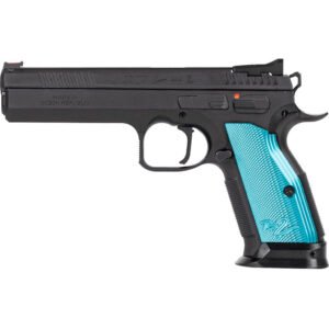 Cz Ts 2 Pistol 9mm 5.28 In. Black-blue Grips 20+1 Rd.