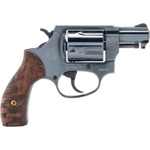 Heritage Roscoe Revolver 38 Spl. 2" Black W-us Flag Wood Grip 5 Rd.
