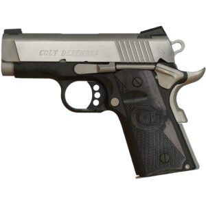 Colt 1911 Defender Pistol 45 Acp 3 In. Cerakote Titanium-blue 7 Rd.