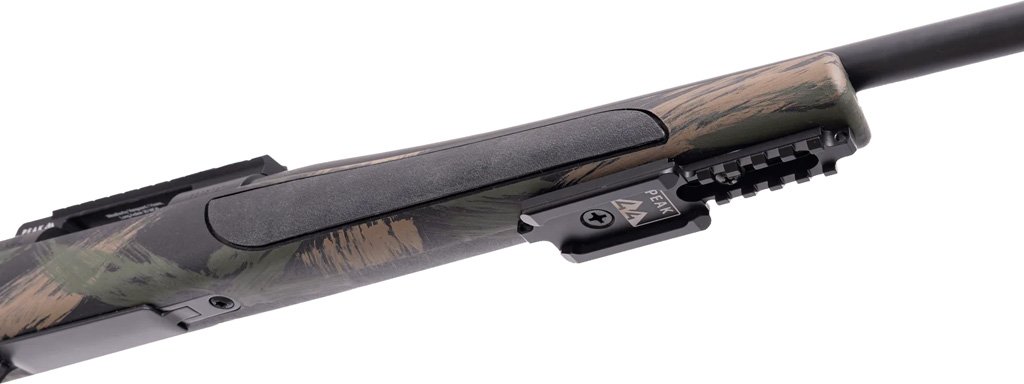 Weatherby Vanguard Black Hills Hb Rifle 308 Win 20 In. Black W-green & Tan Rh - Image 3