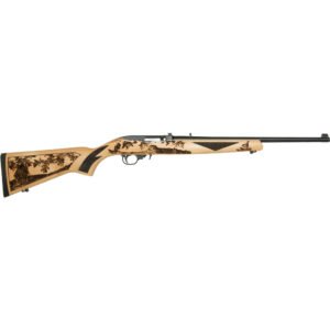 Ruger 10-22 Small Game Rifle 22 Lr 18.5. Blue-hardwood Laser Engraved 10 Rd.