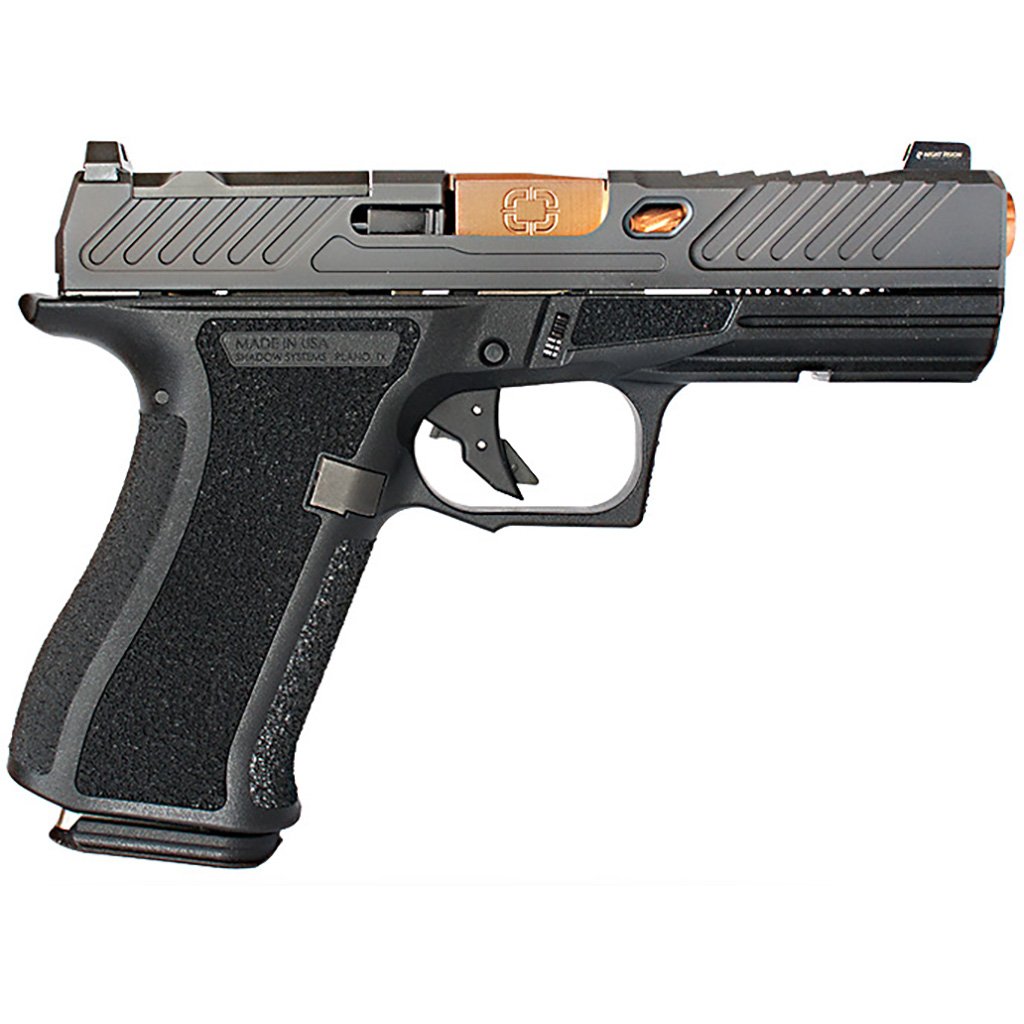 Shadow Systems Cr920xl Elite Pistol 9mm 4.18 In. Black W- Bronze Barrel 10 Rd