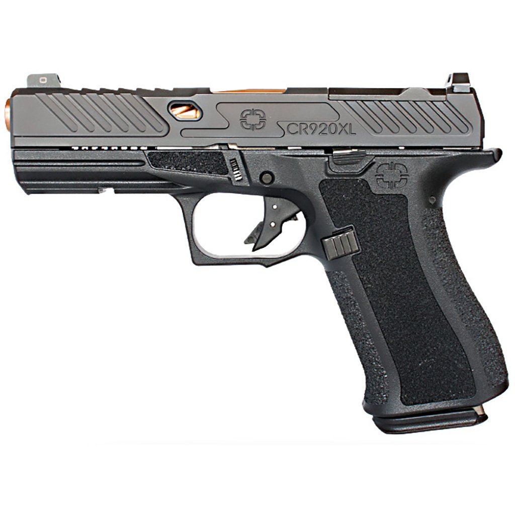 Shadow Systems Cr920xl Elite Pistol 9mm 4.18 In. Black W- Bronze Barrel 10 Rd - Image 2