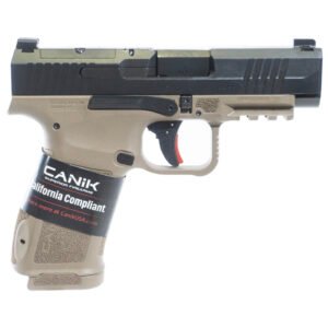 Canik Mete Mc9 Ls Pistol 9mm 3.63 In . Black Slide - Fde Frame 10 Rd. Ca