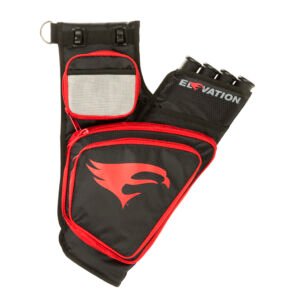 Elevation Transition Hip Quiver Black-red Rh
