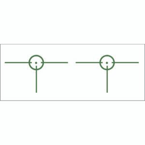 Gunstar Tactical 3d 1 Reticle Green