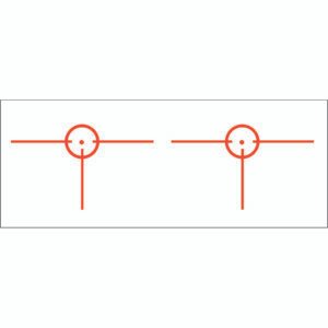 Gunstar Tactical 3d 1 Reticle Orange