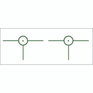 Gunstar Tactical 3d 2 Reticle Green