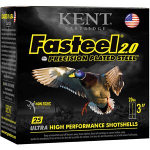 Kent Fasteel 2.0 Precision Plated Steel Load 20 Ga. 3 In. 7-8 Oz. 3 Shot 25 Rd.