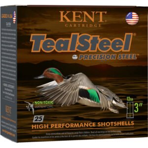 Kent Teal Steel Load 12 Ga. 3 In. 1 1-4 Oz. 6 Shot 25 Rd.