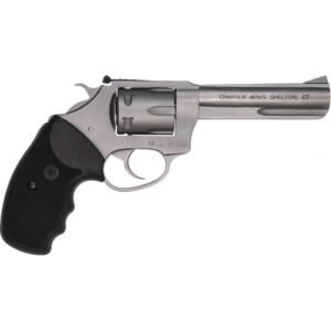 Charter Arms Pathfinder Revolver 22 Lr Stainless Full Grip Single Shot 4.2 In 8 Rd