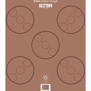 Maple Leaf S3da 3d Target Face Brown Asa 25 Pk.