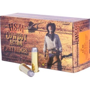 Hsm Cowboy Action Rifle Ammunition 44-40 200 Gr. 50 Rd.