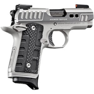 Kimber Micro 9 Rapide Black Ice Pistol 9 Mm 3.15 In. Silver 7+1 Rd.