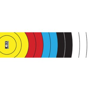 Bohning Arrow Wraps Target Face 4 In. Small 13 Pk.