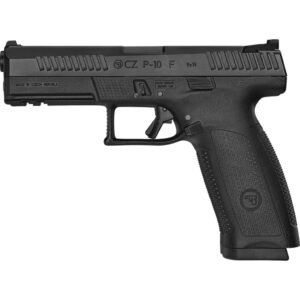 Cz P-10 F Pistol 9 Mm 4.5 In. Black-nitride 10+1 Rd. Fixed Sights