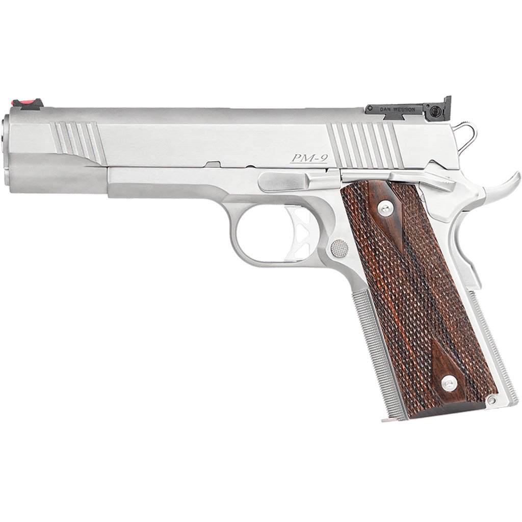 Dan Wesson Pm-9 Pistol 9 Mm 5 In. Stainless 9 Rd.