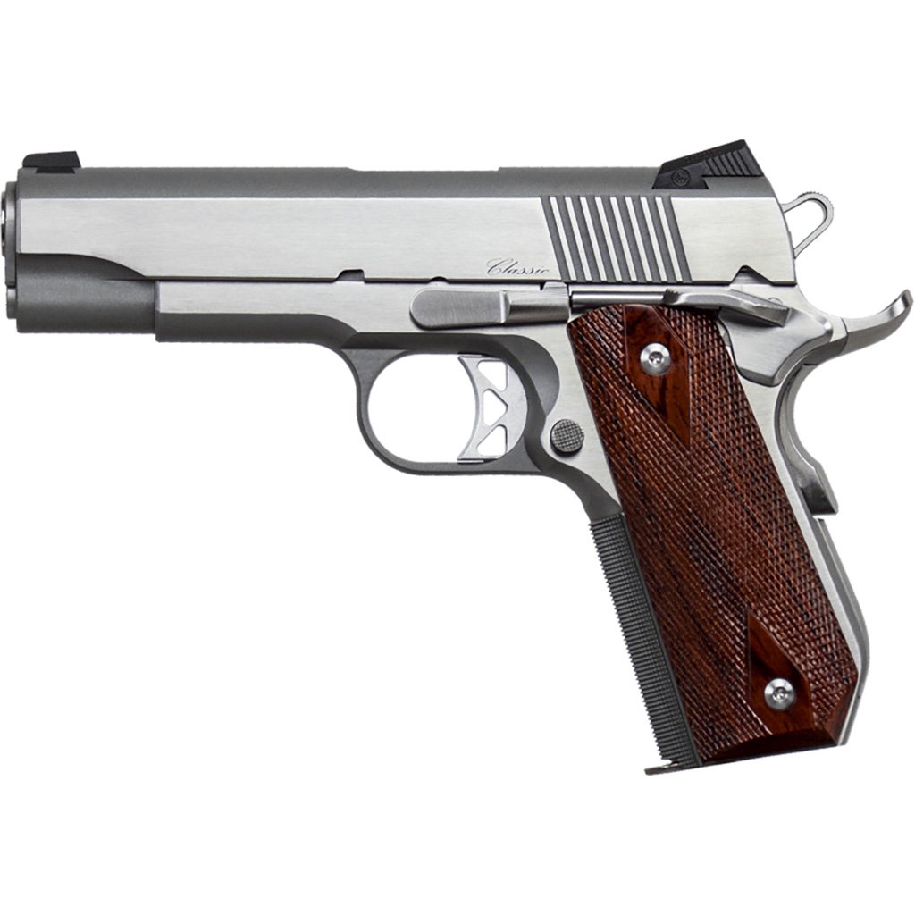Dan Wesson Commander Classic Pistol 45 Acp 4.25 In. Stainless 8 Rd.