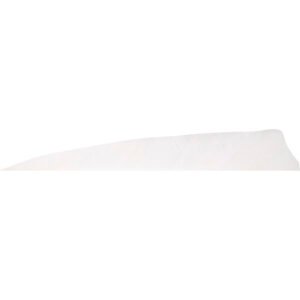Gateway Shield Cut Feathers Flo White 4 In. Rw 50 Pk.