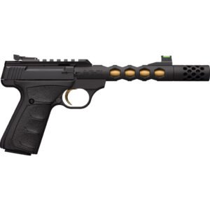 Browning Buck Mark Plus Vision Pistol 22 Lr Black-gold 5.9 In. 10+1 Rd. Supressor Ready