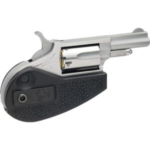 Naa 22llrhg Mini-revolver 22 Lr Stainless-black Holster Grip 1.63 In. 5 Rd.