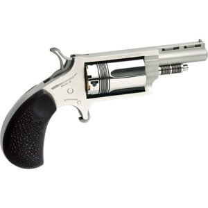 Naa Wasp Mini-revolver 22 Wmr Stainless-black 1.63 In. 5 Rd.