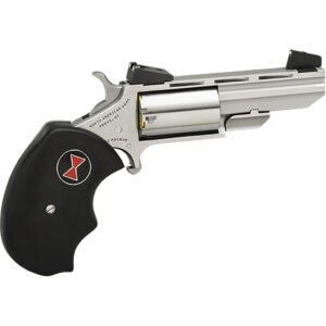 Naa Black Widow Revolver 22 Wmr Stainless-black 2 In. 5 Rd. As
