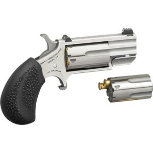 Naa Pug Revolver Combo 22 Lr-22 Wmr Stainless-black 1 In 5 Rd Xs Tritium