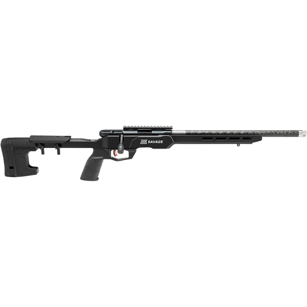 Savage B17 Precision Lite Rifle 17 Hmr 18 In. Black Rh