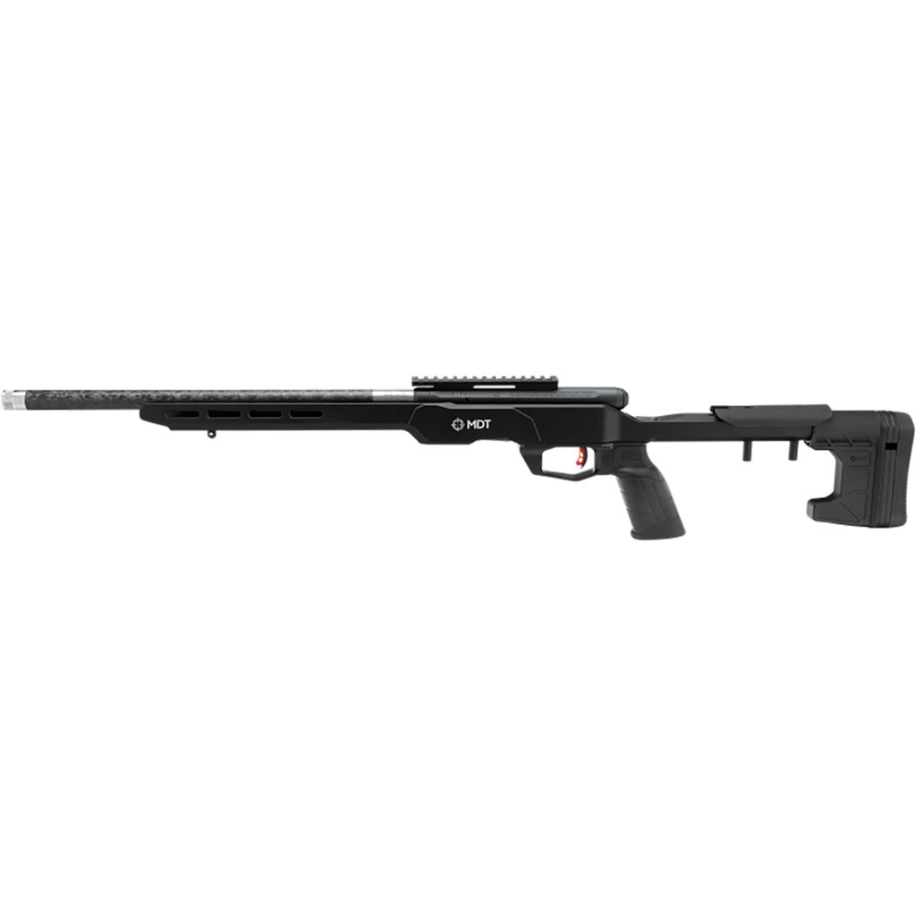Savage B17 Precision Lite Rifle 17 Hmr 18 In. Black Rh - Image 2