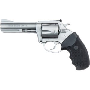 Charter Arms Mag Pug Target Magnum Revolver 357 Mag. Stainless Steel Full Grip 4.2 In. 5 Rd.