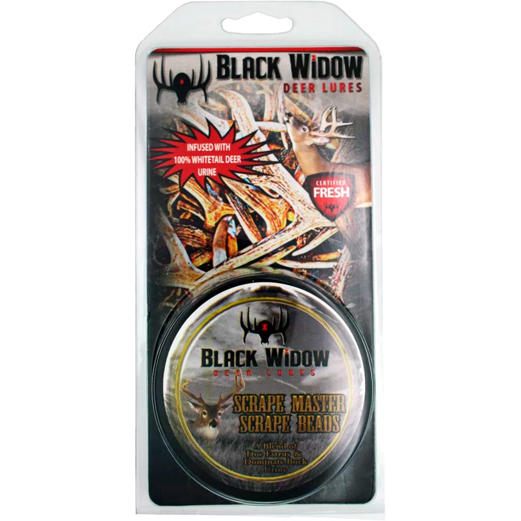 Black Widow Red Label Scrape Master Scent Beads 2oz - Image 2