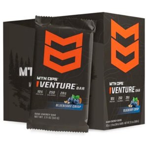 Mtn Ops Venture Bar Blueberry Crisp 10pk