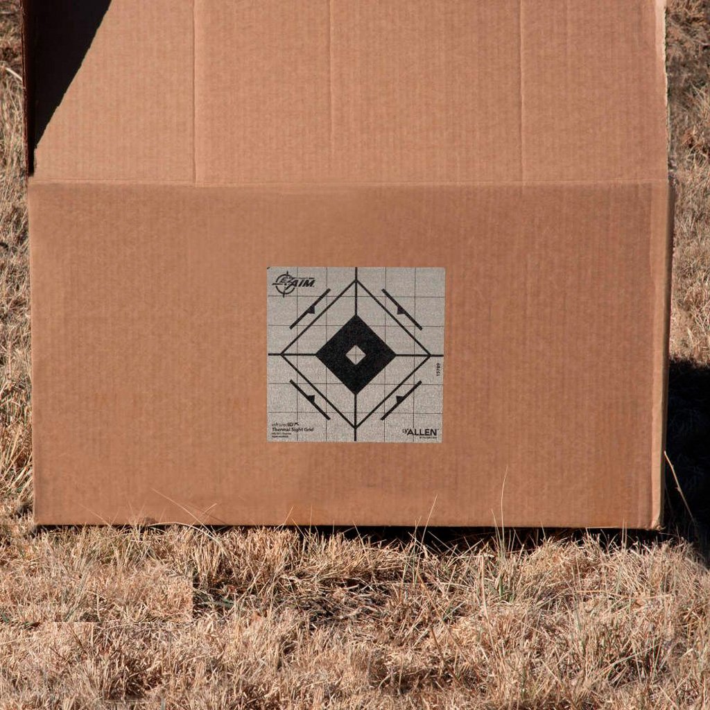 Ez Aim Adhesive Thermal Sight Grid Target 6in - Image 2