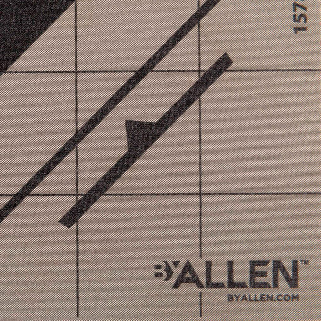 Ez Aim Adhesive Thermal Sight Grid Target 6in - Image 3