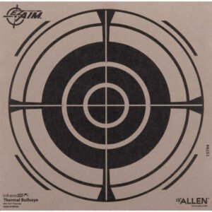 Ez Aim Adhesive Thermal Bullseye Target 8in